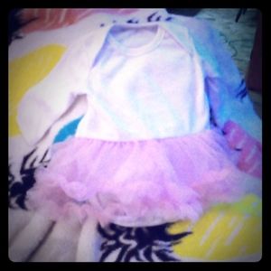 baby outfit and tutu
